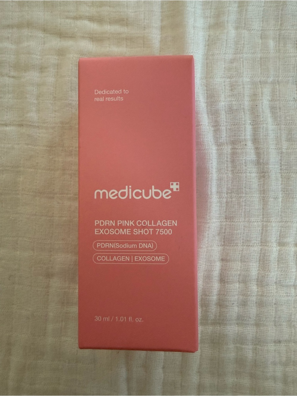 New Medicube PDRN Pink Collagen Exosome Shot 7500 30mL